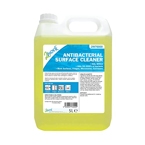 Image of 2Work Antibacterial Surface Cleaner 5 Litre Bottle 2W76000