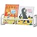 GAXQFEI Bücherregale Kinder Bücherregal Wandmontiert, Home Kinderbibliothek, Kleines Bücherregal Hinter Der Tür, Schmiedeeisen Wand Hängen Buchständer, Zeitschriftenständer/Weiß/51.6 * 11.6 * 15.9Cm