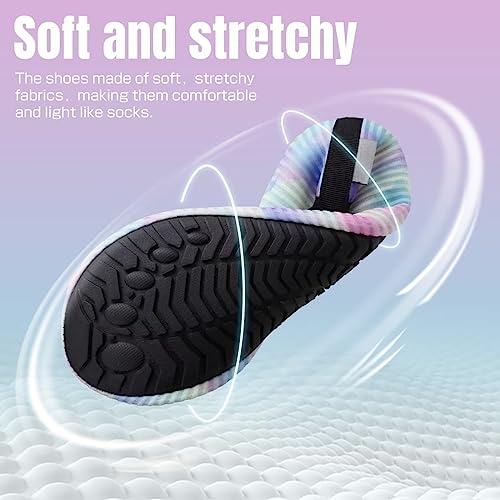 Image of YALOX Water Shoes Women's Men's Outdoor Beach Swimming Aqua Socks Quick-Dry Barefoot Shoes Surfing Yoga Pool Exercise