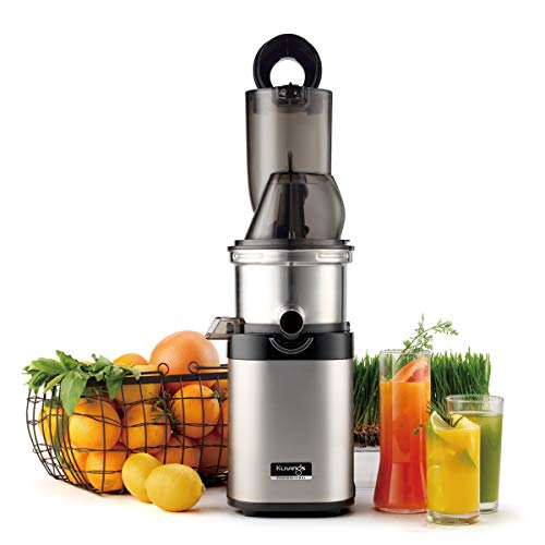 Kuvings Nsf Commercial Slow Juicer, Cs700, Slow-Rotating Motor Reduces Noise, Ultra-Efficient 200W, 60Rpms, Inc. 1 Extra-Top Set, Stainless Steel #TOP3