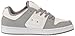 DC Men's Manteca 4 Low Skate Shoe, White/Grey, 11