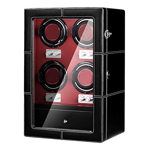 JQUEEN Automatic Watch Winder with Adjustable Modes Cover