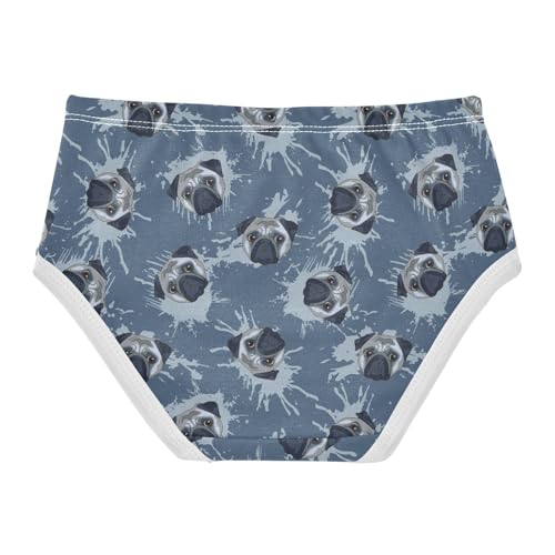 Girls' Underwear Decorative Dog Cotton Stretch Comfort Toddler Panties2
