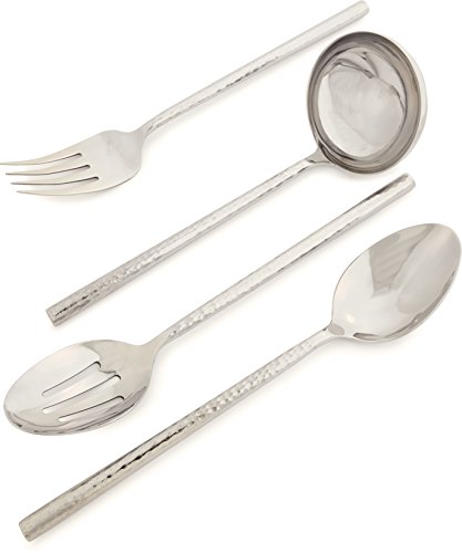 Carlisle Foodservice Products 60202 Hammered Stainless Steel Cold Meat Fork thumb #6