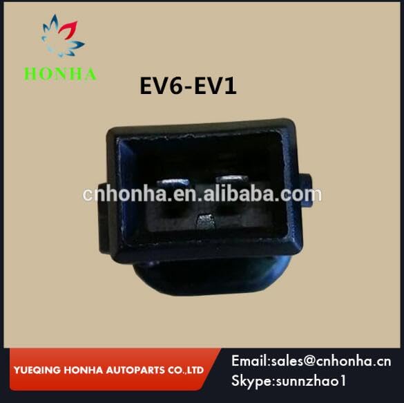 100pcs/lot EV1 to EV6/EV6 to EV1 Three Different Fuel Injector Sensor USCAR auto 2 pin Wire Harness Connector - (Color Name: EV6 to EV1)