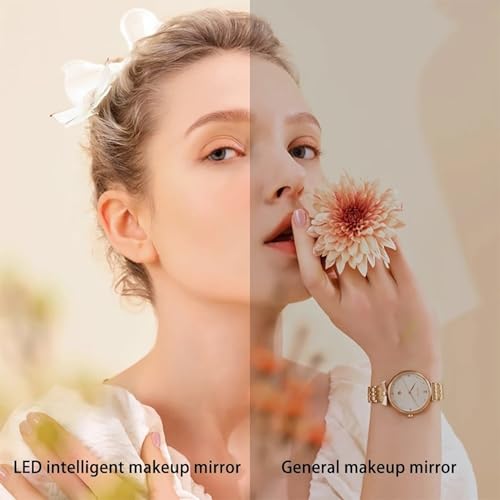 Miroir LED à intensité variable en forme de larme 76x101 cm - 8