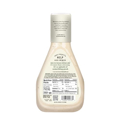 Image of Newman's Own Dressing, Ranch, 16 Fl Oz