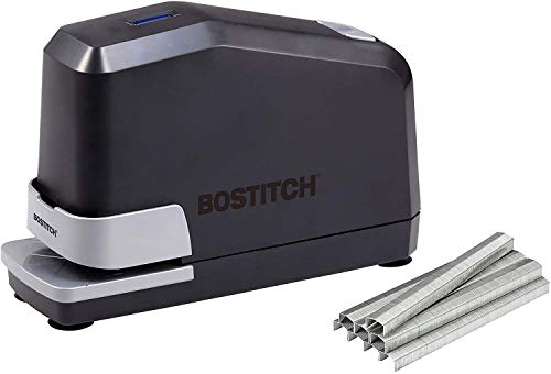 Bostitch Impulse 45 Sheet Electric Stapler Value Pack - Double Heavy Duty, No-Jam with Trusted Warranty Guaranteed by Bostitch, Black (B8E-Value), 1 Pack