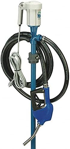 Finish Thompson 1/3 HP Polypropylene Piston Electric Operated Drum Pump, 5 GPM, 6000 to 13,000 RPM - EFP-40 & S1 DEF Kit