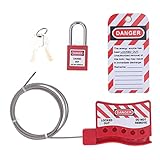 Gestion de sécurité multiutilisateur : Conçu pour le travail d'équipe, ce cadenas de verrouillage peut accueillir simultanément jusqu'à 5 cadenas de sécurité, permettant à plusieurs personnes de gérer les procédures de verrouillage. Cette fonctionnalité améliore la sécurité au travail en un contrôle collaboratif des sources d'énergie dangereuses pendant la maintenance ou les réparations.