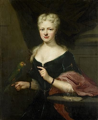 Art tableau portrait Marie-Madeleine Stavenisse pour sublimer votre salon classique
