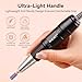 Makartt Nail Drill Handpiece for Up200 Machine:Professional Electric File Remove Gel Polish Poly Nail Gel Black B-05 Removing for Removing Acrylic Nail Polish Acrylic Nail Tools Black