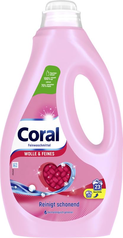 Coral Mild wasmiddel, wol en fijn 1,15 liter