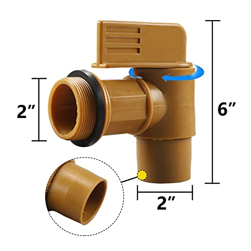 Tambo de plástico con llave 5 Imagen adicional