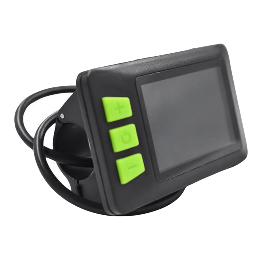 P3C Display LCD Cruscotto Schermo Colorato 24V 36V 48V 60V Misuratore Bici Elettrica per Scooter Elettrico (6PIN)
