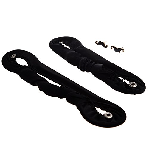 2pcs Magic Sponge Hair Styling Donut Clip/bun Former Maker (1 Large+1 Small)