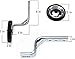 Little World Training Wheels, Heavy Duty Rear Bicycle Stabilizers Mounted Kit Compatible for Bikes of 14 16 18 Inch, 1 Pair