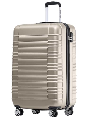 Trvlmore Maletas De Viaje Cabina - Maleta Cabina 55x40x20 - Maletas De Cabina - Malas De Viagem - Maleta De Mano - Trolley Cabina - Mala Viagem - Maleta Pequeña Con Ruedas - Champán Trvlmore Maletas De Viaje Cabina - Maleta Cabina 55x40x20 - Maletas De Cabina - Malas De Viagem - Maleta De Mano - Trolley Cabina - Mala Viagem - Maleta Pequeña Con Ruedas - Champán
