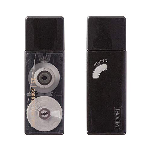 Image of Midori Correction Tape, XS Series, Black (35262006)