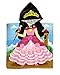 Kato Tirrinia Enfants Princesse Coton Poncho Serviette À Capuche Serviette De Bain Peignoir Natation Serviette De Plage Doux Séchage Serviette pour Filles Garçons 60 x 60 cm