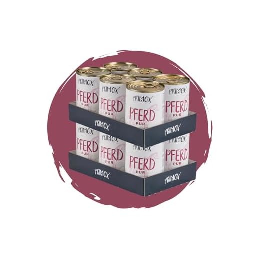 PRIMOX Hundefutter nass PUR Pferd 400 g