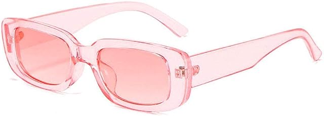 Dollger Rectangle Sunglasses for Women Men Retro Chunky Y2K Sunglasses Rectangular 90s 00s sunglasses