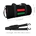 TAOACHENGIAN Pan African Flag Convertible Garment Bag with Shoulder Strap, Carry on Garment Duffel Bag