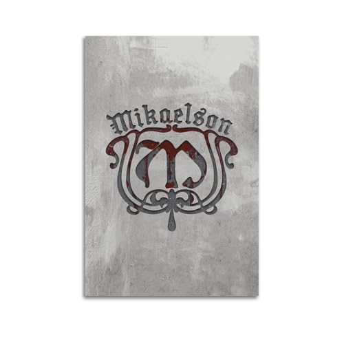 GVMRFCDD Poster Mikaelson de Vampire Diaries - Impression sur toile pour salon, chambre à coucher - 20 x 30 cm - Style sans cadre