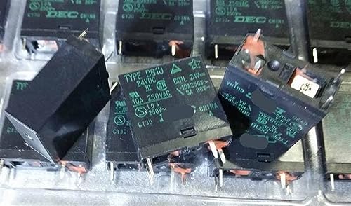 Relé 4 pines DG1U 12VDC para automatización del hogar y proyectos DIY 4