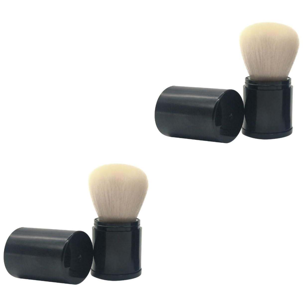 balacoo 2pcs Blush Brush Professional Makeup Brush Set Blush for Women Mini Powder Cosmetics Kit Makeup for Lady Cleaner