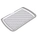 ZJchao Dog Litter Box, Dog Training Toilet, Potty Tray, Pee Pad Holder, Puppy Trainer Mesh Pad Tray for Small, Medium, Large Dogs, 19.7x26x2in (Gray)