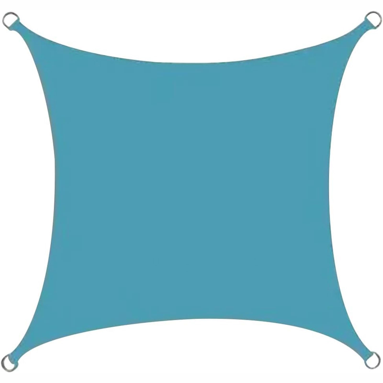 Voile d'ombrage rectangulaire contre la chaleur et la pluie sur la terrasse