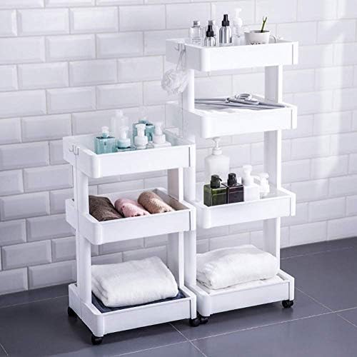 Questo Carrello Bar Multifunzione Portatile con Sistema di stoccaggio a carrucola è Facile da Montare ed è Ideale per la Cucina e la Famiglia.