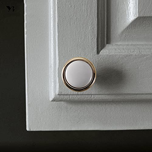 LOVIVER 6x puxadores de armário de cerâmica puxadores para móveis domésticos guarda-roupa gaveta arm