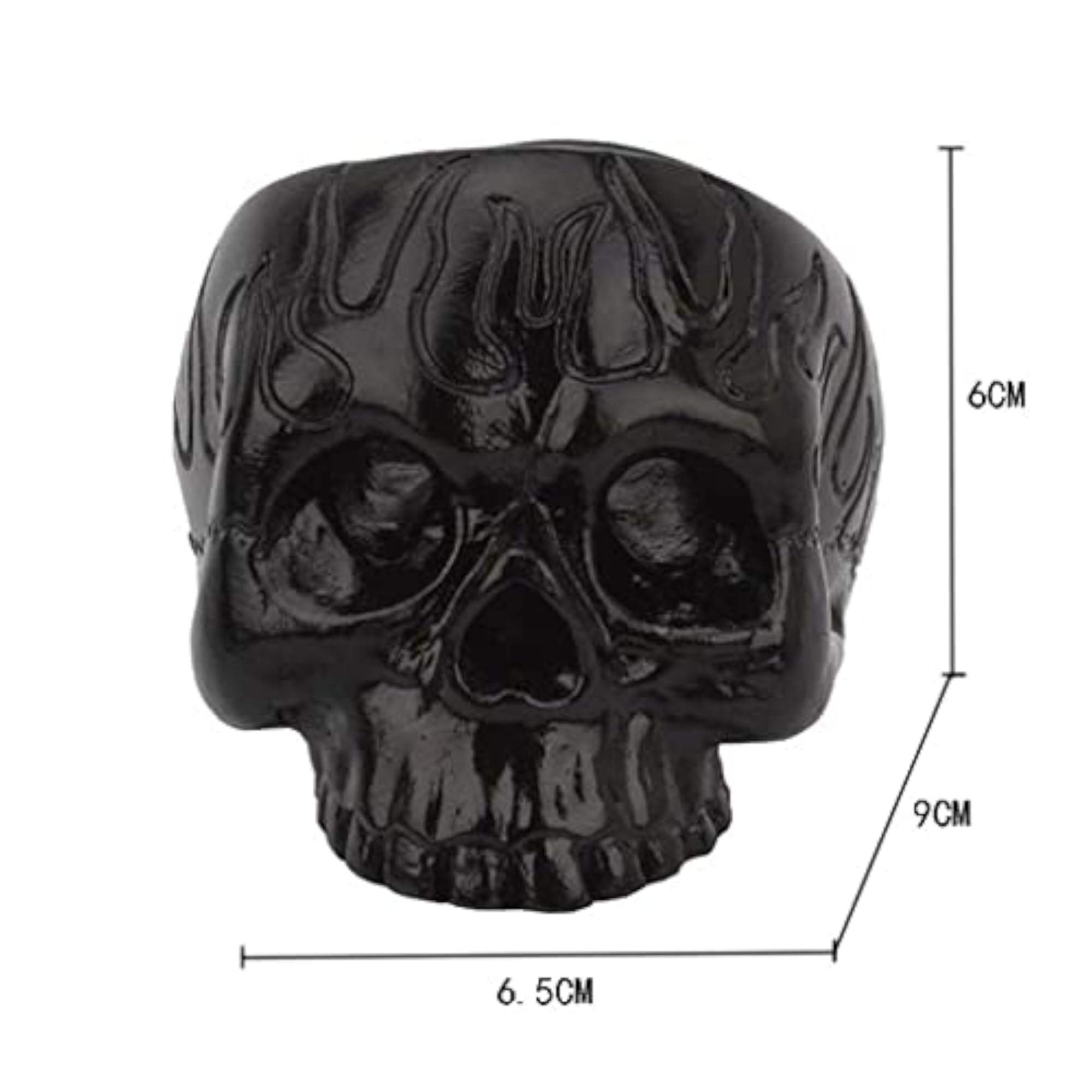 Skull Shape Candle Holder for Halloween