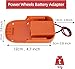 Jumper Cable Clamps Kit for Ridgid 18V Battery Jumper Starter Automotive Booster Cables 6Ft 12AWG Power Tool Line for Car Riding Mower Motorcycle