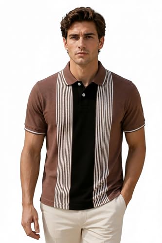 Image of GODFREY Half Cotton Polo T Shirt for Man with Pocket - Regular Fit Mens Collar Tshirt