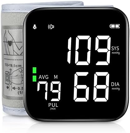 Healthing Wrist Blood Pressure Monitor, Digital Wrist Blood Press...