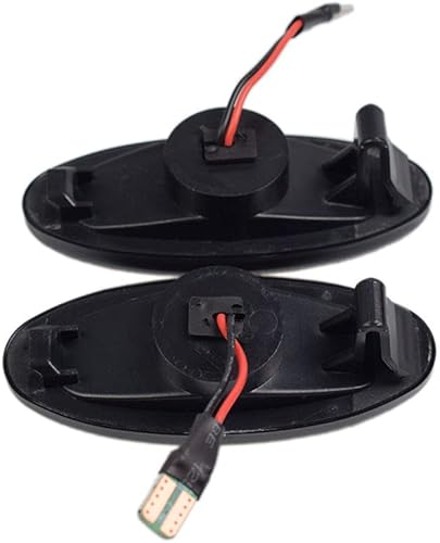 Miniatura 9 de Hacreyatu Para Nissan Navara D22 NP300 1998-05 Datsun Frontier Fiera PickUp Terrano Skystar LED Luz de señal de giro dinámica Lámpara de marcador