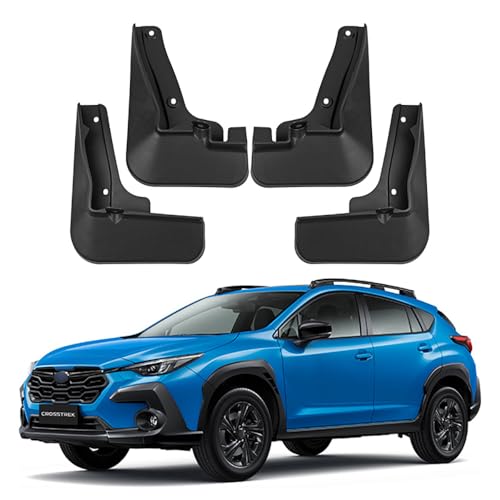 Image of Mud Flaps Front & Rear Splash Guards Mudguards with Hardware Compatible with 2024 2025 Subaru Crosstrek Accessories, 4Pack