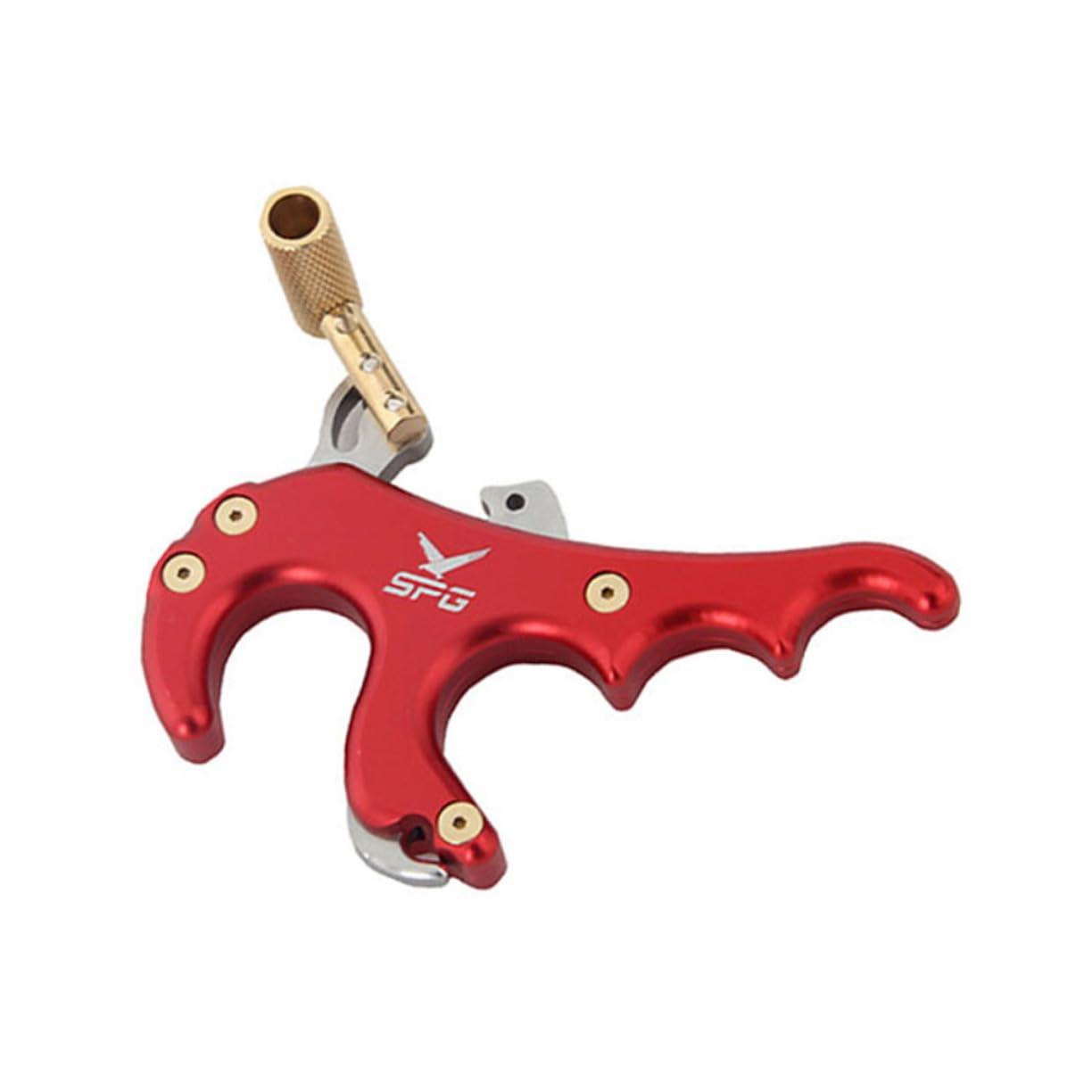 SUPVOX Four-Finger Spreader Metal Tool Comfortable Grip for Outdoor Hunting Training