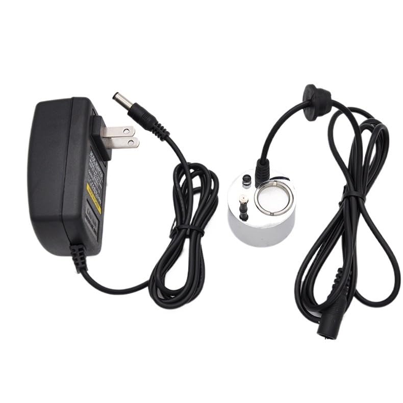 Nebulizador ultrasónico de 20 mm con luz LED para fuentes y estanques
