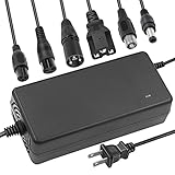 Tnvodejo 54.6V 2A Li-ion Battery Charger Multiple Plugs Battery Charger 13S 48V