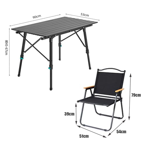 Table pliante de camping portative pour extérieur cuisine et plage - 4