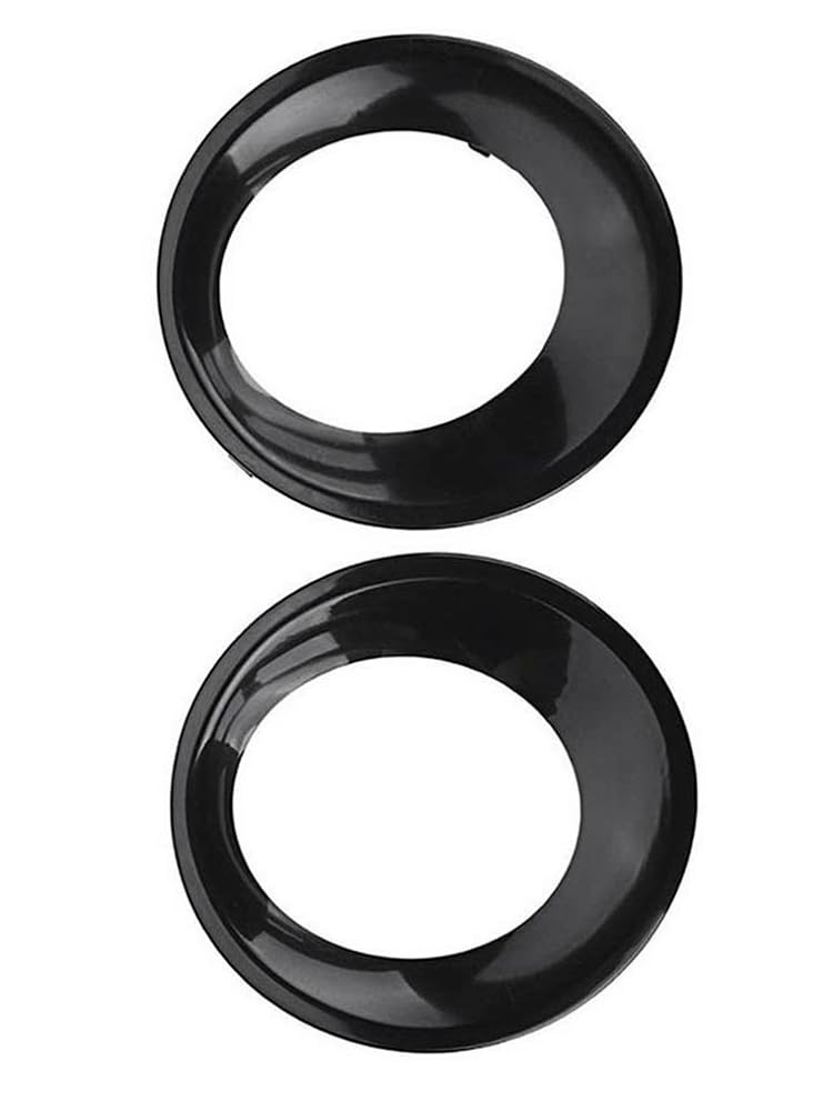 MASO 2 coperture per fendinebbia, Compatibile con BMW X3 E83 LCI 2007-2010, codice articolo 51113423789, 3423789, 51113423790, 3423790, nero