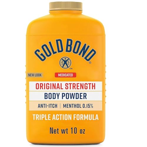 gold bond medicated powder triple action relief 10 ounce talc-free