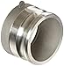 Dixon 400AWSPSS Stainless Steel 316 Cam and Groove Hose Fitting for Socket Weld to Schedule 40 Pipe, 4" Coupling, 4.530" Bore Diameter