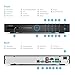 Amcrest 5Series 4K NVR 16-Channel NV5216 16CH (Record 16CH 4K @30fps, View/Playback 4CH 4K @30fps) Network Video Recorder - Supports up to 2 x 10TB Hard Drive (Not Included) (No PoE Ports Included)