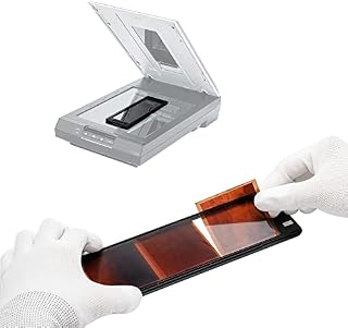 JJC 120 Medium Format Negatives Film Holder, Slide Mount Magnetic Holder for Scanning Medium-Format Films on Standard Flatbed Scanner with Backlight Transparency Unit Scanning Area 190 x 57.1mm