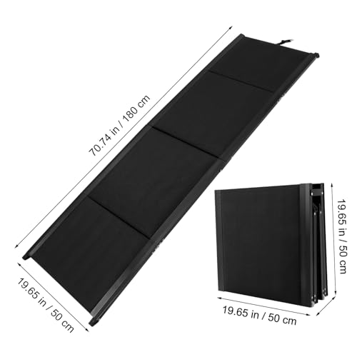 Rampe pliable pour chiens légère et compacte avec escalier antidérapant sécurisé